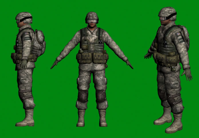 Rassemblement de skin originaux HD. Army10