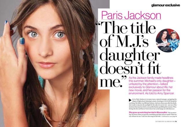 Paris Jackson: Revista Glamour (Incompleta). Glamou10