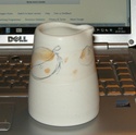 porcelain jug with graphite pencil decoration - Victoria Houghton / Bryan Dscn0612