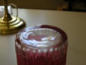 Textured glass vase - Scandinavian? Dscn0724