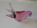 Small pink & blue glass bird - Murano? Dscn1510