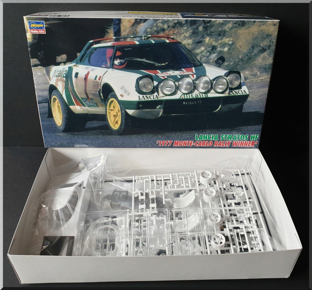 LANCIA STRATOS HF - Hasegawa - 1/24ème Boite17