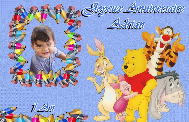 carte anniversaire winnie Montag15