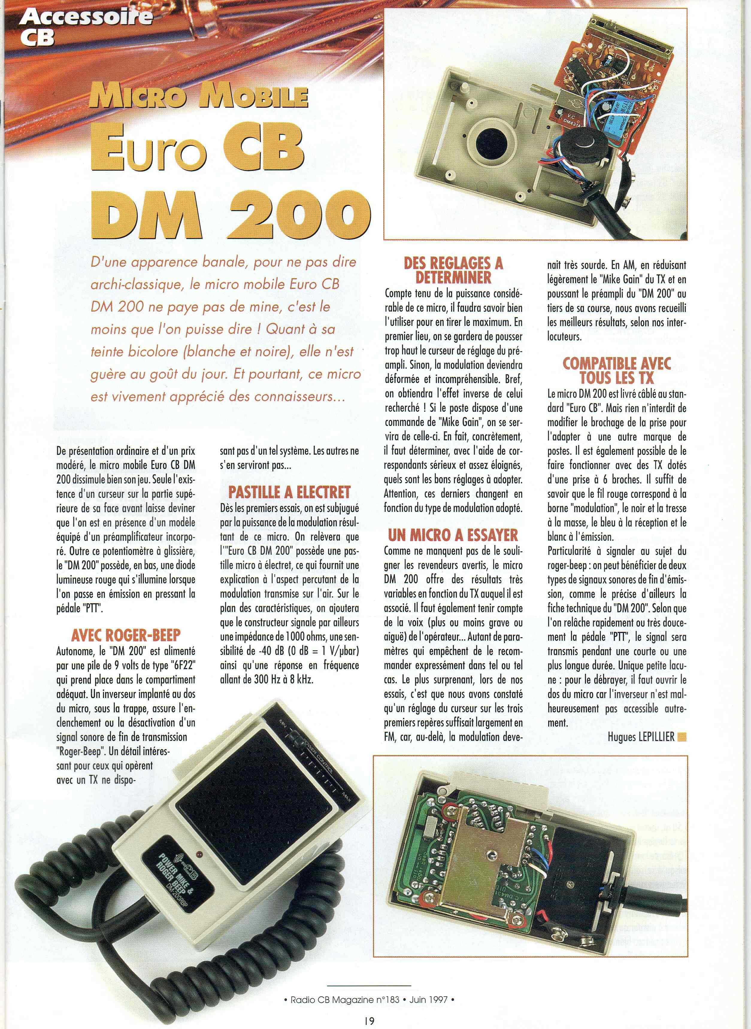 EuroCB DM200RBP/P4 (Micro mobile) Chora730