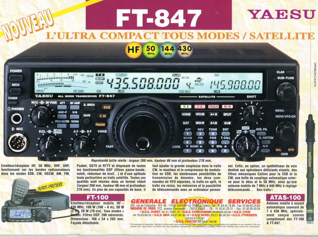 FT-847 - Yaesu FT-847 Img04410