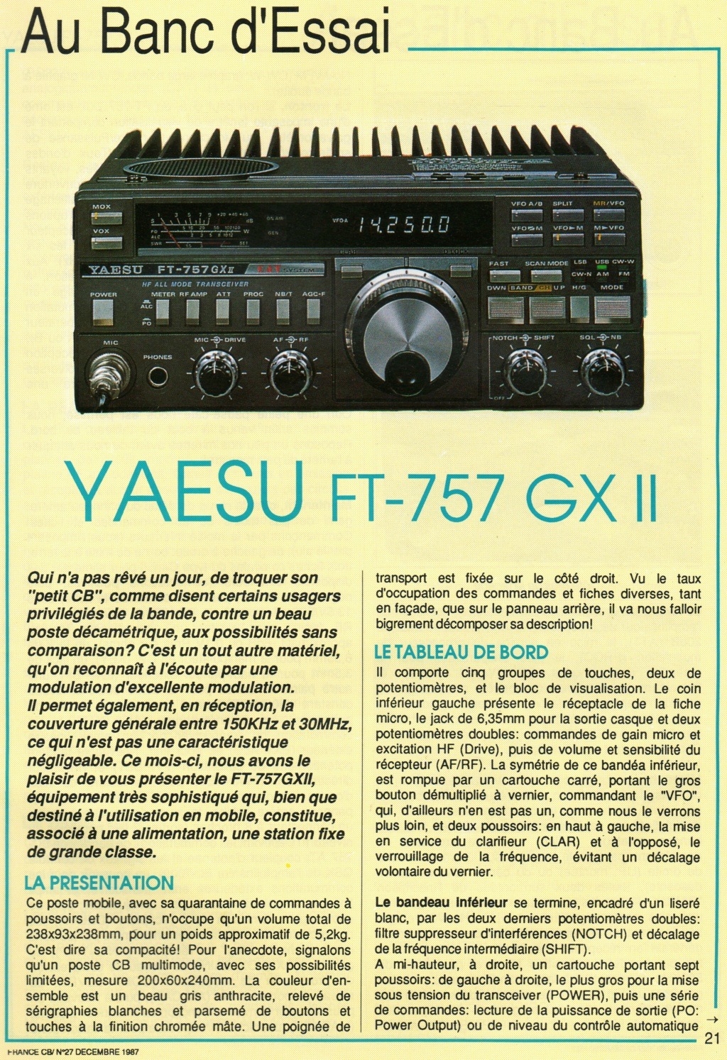 Yaesu - Yaesu FT-757GX Img54910