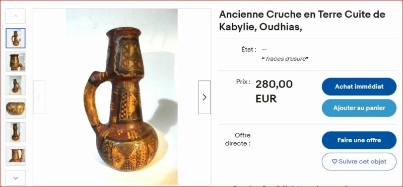 Carafe ou cruche kabyle Tabulqat 00_525