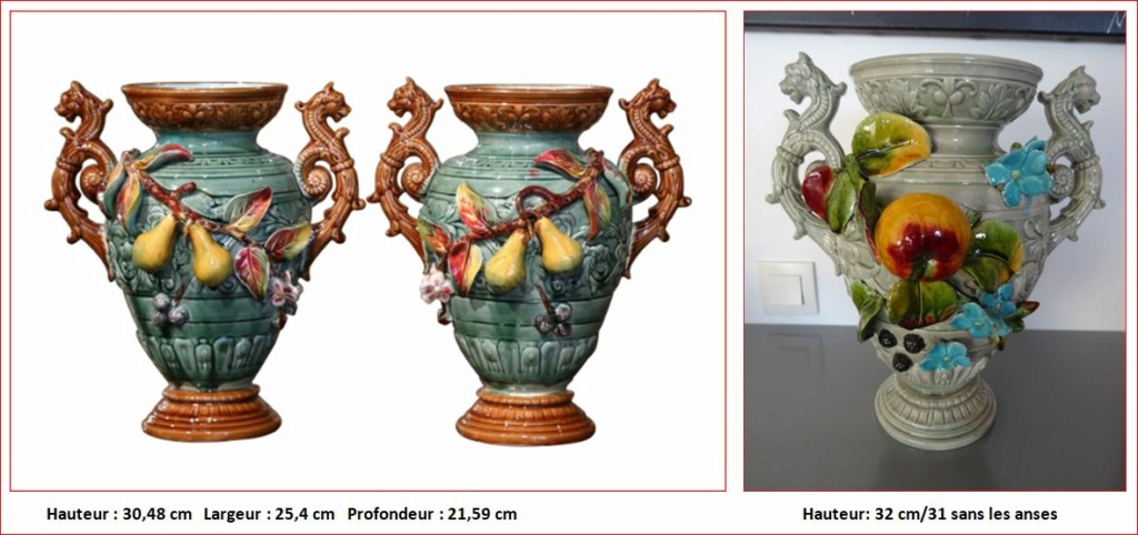 Vase barbotine / haut relief / pas de signature 0_1_410