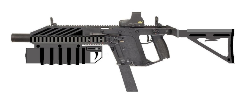 KRISS VECTOR Custom Mod Renderings.