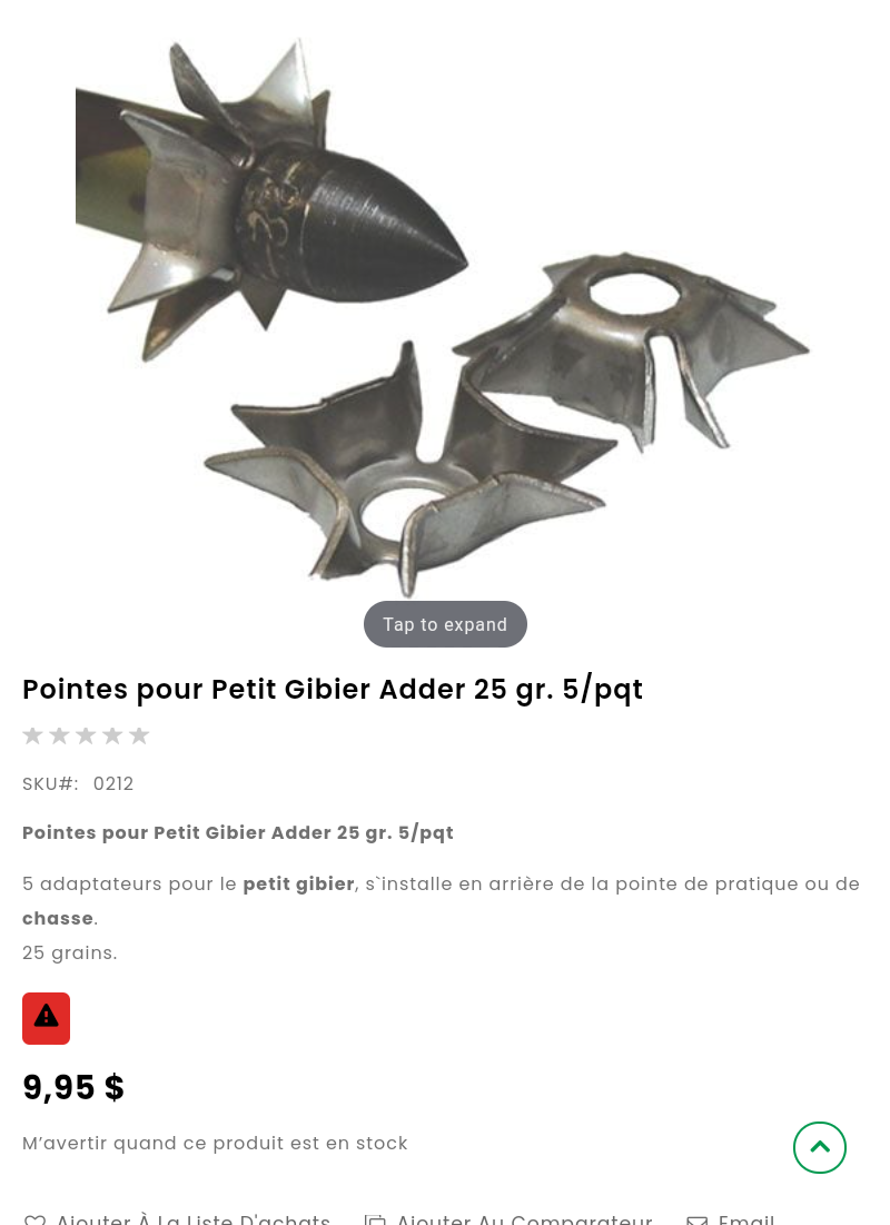 Pointes de chasse  Screen44