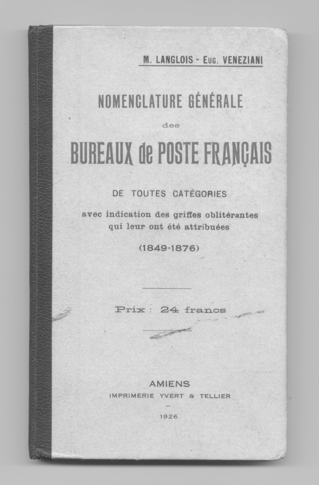 Période de l'Etoile de Paris 1863-1876 M_lang10