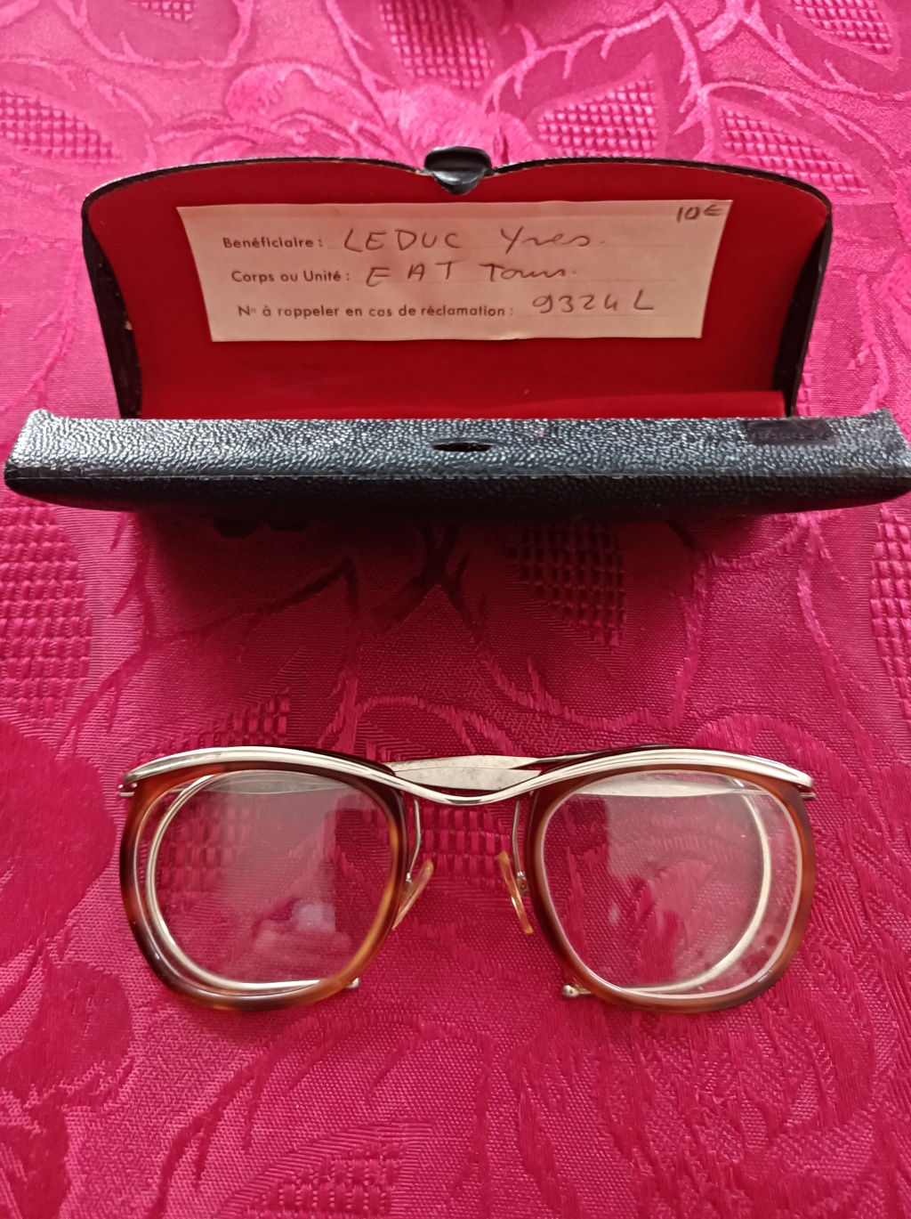 Identification lunettes de vue 614