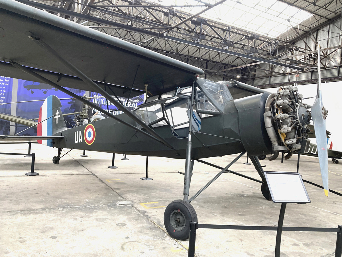 Musée de l'ALAT & de l'Hélicoptère à Dax Avion_16