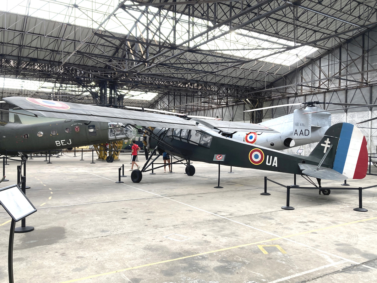 Musée de l'ALAT & de l'Hélicoptère à Dax Avion_17