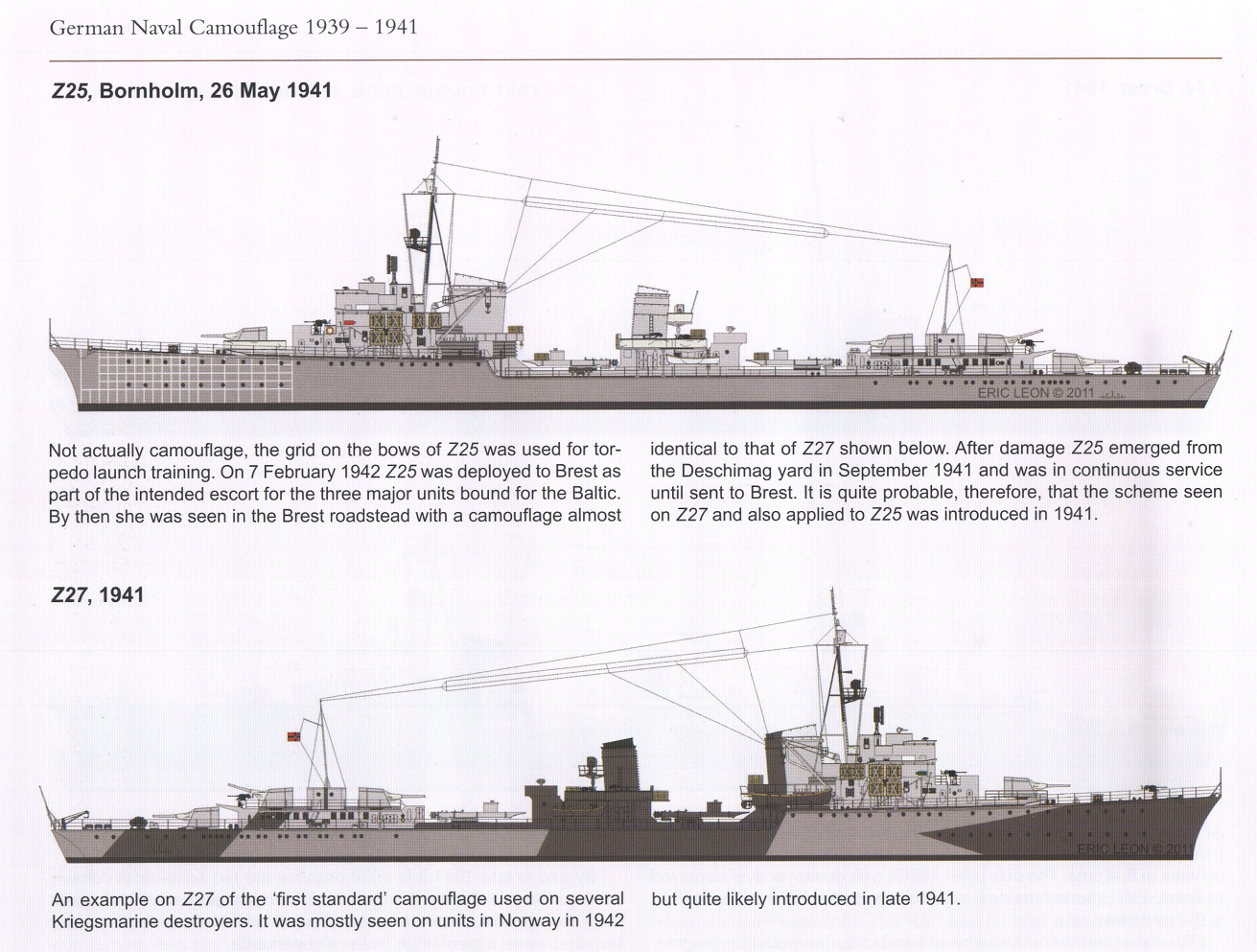 Quelle couleur de peinture utiliser sur les navires de la Kriegsmarine ? Bcc12010