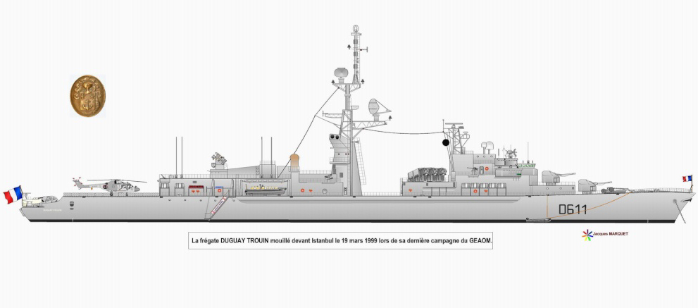 Frégate DUGUAY-TROUIN D611 1/400 : Heller l'Arsenal Duguay14