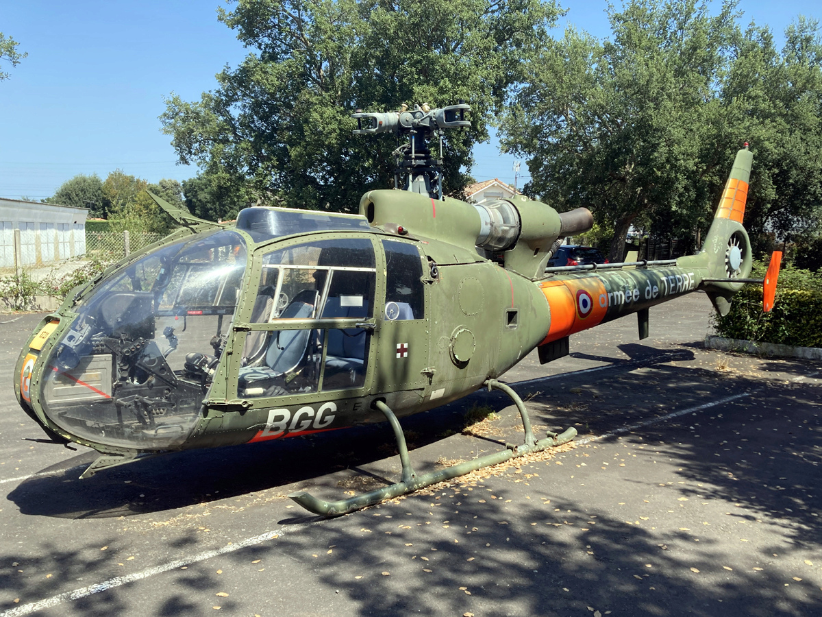 Musée de l'ALAT & de l'Hélicoptère à Dax Gazell10