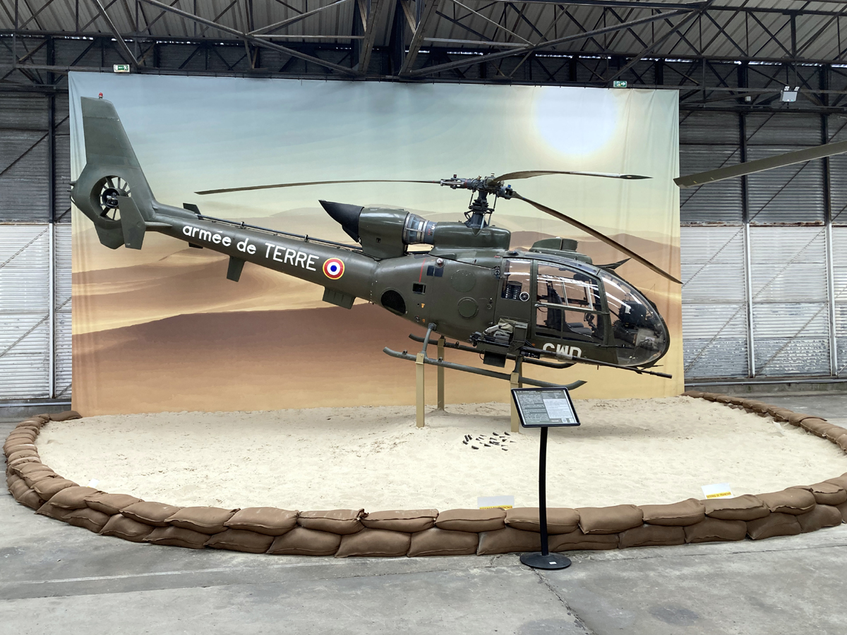 Musée de l'ALAT & de l'Hélicoptère à Dax Gazell11