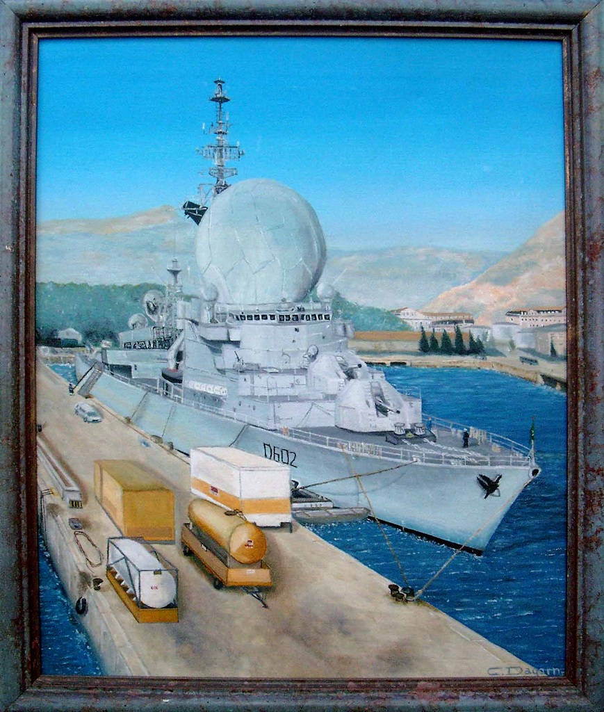 Les navires et la mer en peinture Suffre11