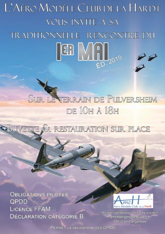 1° mai 2019 - Pulversheim - Rencontre Aéromodèle Club de la Hardt Pulver10