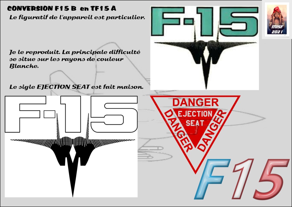 MCDONNELL DOUGLAS TF15-A (CONVERSION F15 B HELLER) 1/72 F15_fr15
