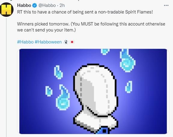 Giveaway su Twitter a tema Habboween 2021 Scre2734