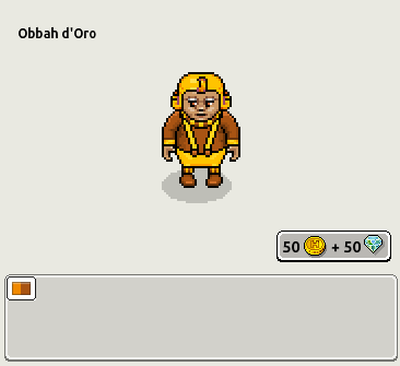 Obbah d'Oro in catalogo su Habbo Scre2798