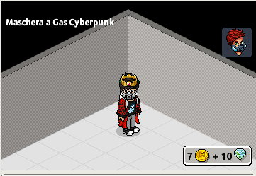 Reinserita Maschera a Gas Cyberpunk con un nuovo distintivo Scre3179