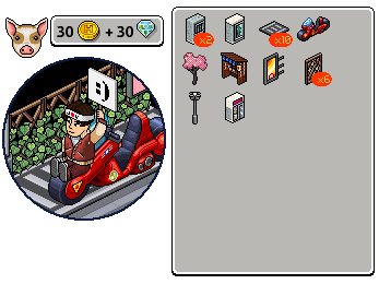 Affare Habitat di Piggie 2022 in catalogo su Habbo Scre3298