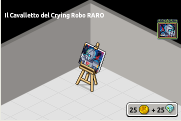 Cavalletto Crying Robo raro in catalogo su Habbo Scre4594