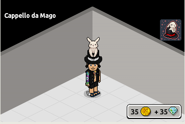 Cappello da Mago raro in catalogo su Habbo Scre4807