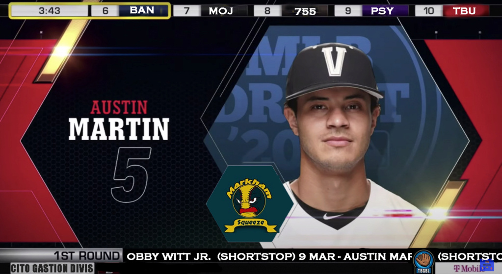 Markham Squeeze draft Austin Martin (SS/CF) Austin10