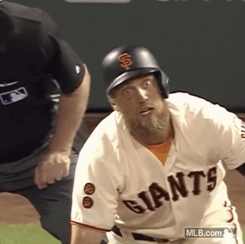The Markham Squeeze designate Hunter Pence Giphy10