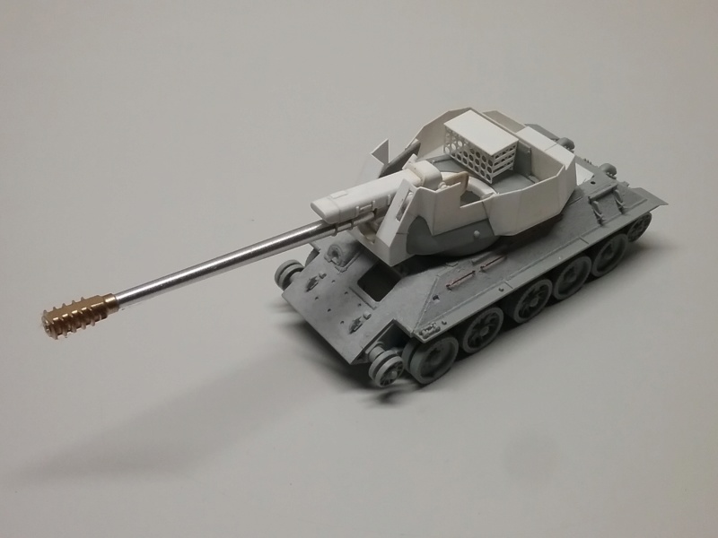 T34/122 égyptien. (Conversion scratch sur base Dragon ) 20200525