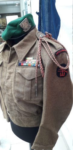 uniforme de l'un des commandos Kieffer débarqué en 1944 20210616