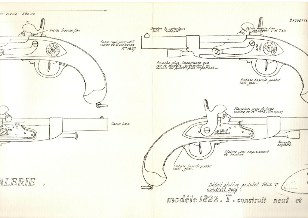 Avis pistolet 1822 T bis  00000795