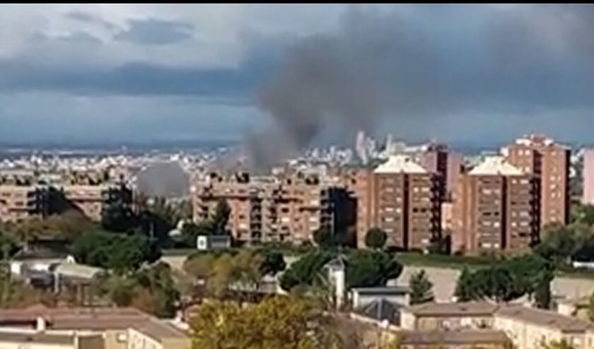 Μεγάλη έκρηξη και στο κέντρο της Μαδρίτης Madrid10