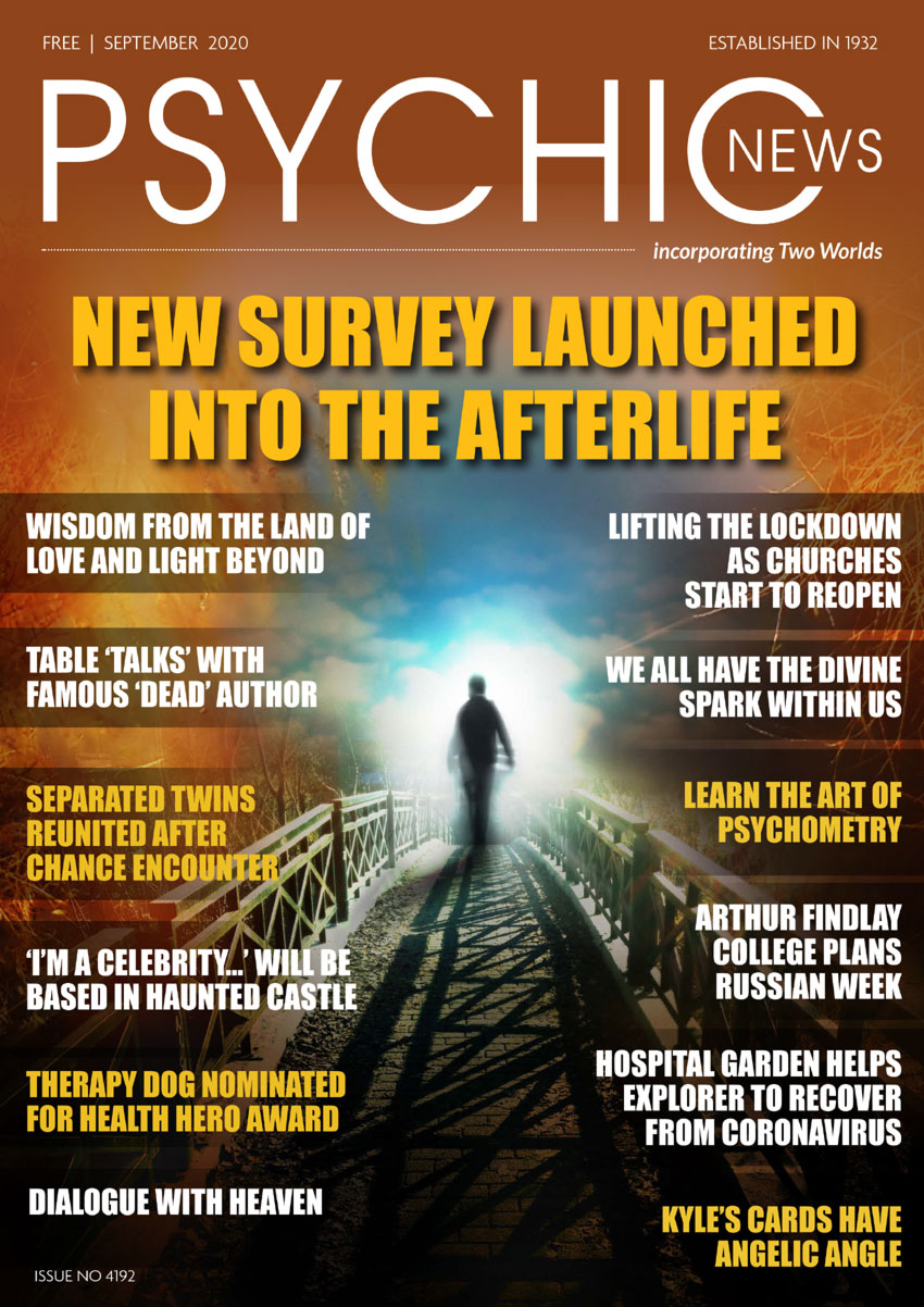 Psychic News - September 2020 issue Cover111