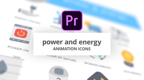 Power and Energy - Animation Icons (MOGRT) 01111