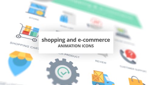 Shopping and E-Commerce - Animation Icons (MOGRT) 01510