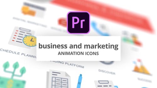 Business and Marketing - Animation Icons (MOGRT) 0313