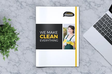 Cleaning Service Company Brochure 3cc26710