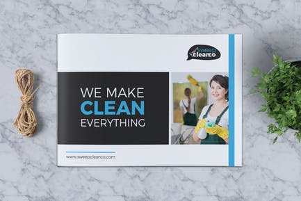 Cleaning Service Company Brochure A5 4e980610