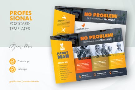 Handyman Postcard Templates 6949bb10