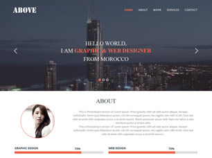 ABOVE FREE CSS TEMPLATE Above10