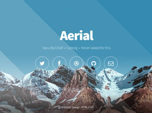 AERIAL FREE CSS TEMPLATE Aerial10