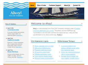 AHOY FREE CSS TEMPLATE Ahoy10