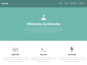 AMOEBA FREE CSS TEMPLATE Amoeba10