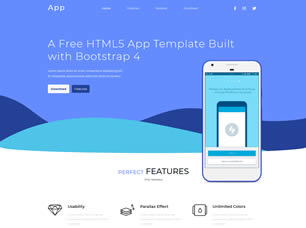 APP FREE CSS TEMPLATE App11