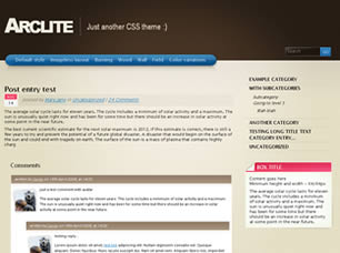 ARCLITE FREE CSS TEMPLATE Arclit10